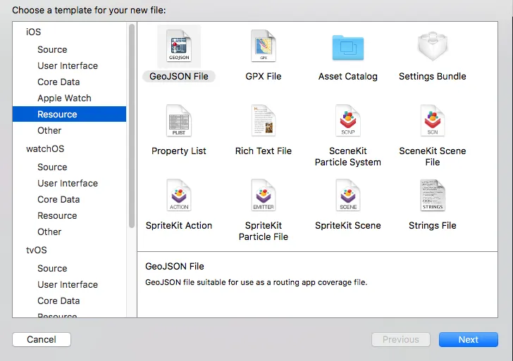 Create the GPX file