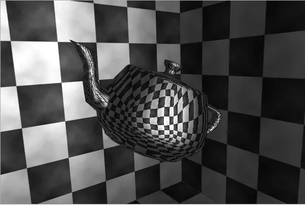 teapot with environment mapping