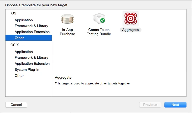 Aggregate Target