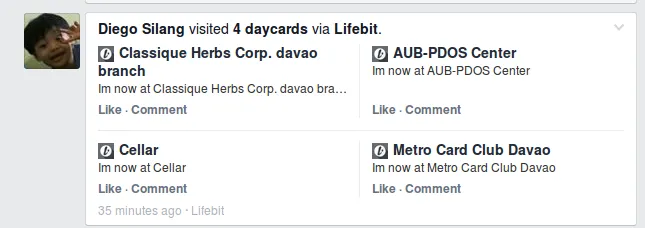 aggregation in new FB news feed