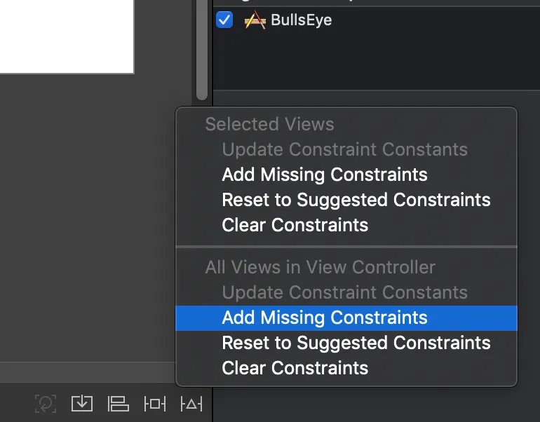 Add Missing Constraints