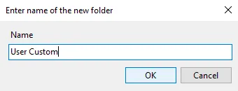 Name New Folder