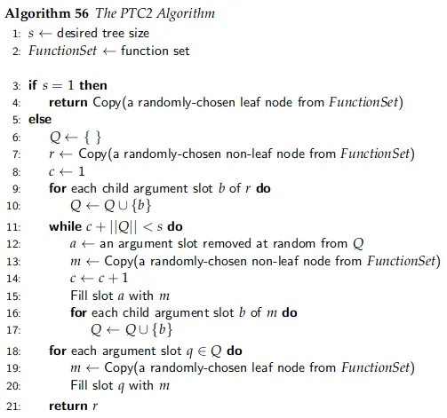 ptc2 algorithm