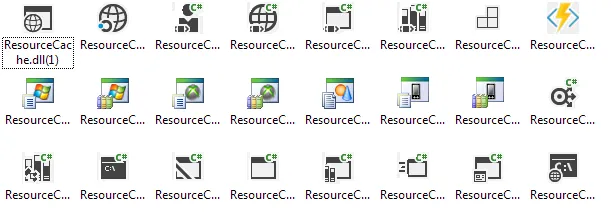 Preview of icons inside ResourceCache.dll
