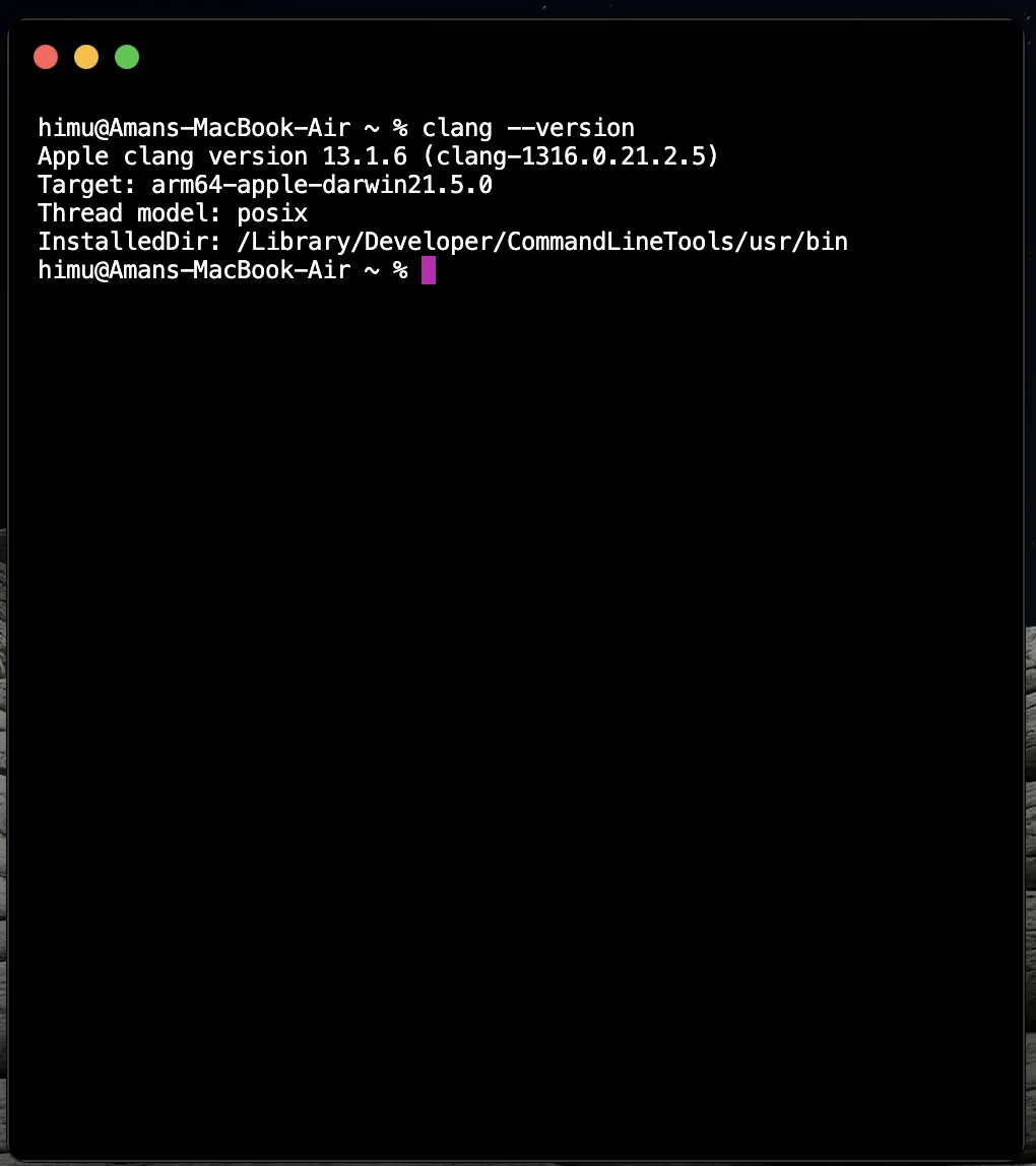 command line interface