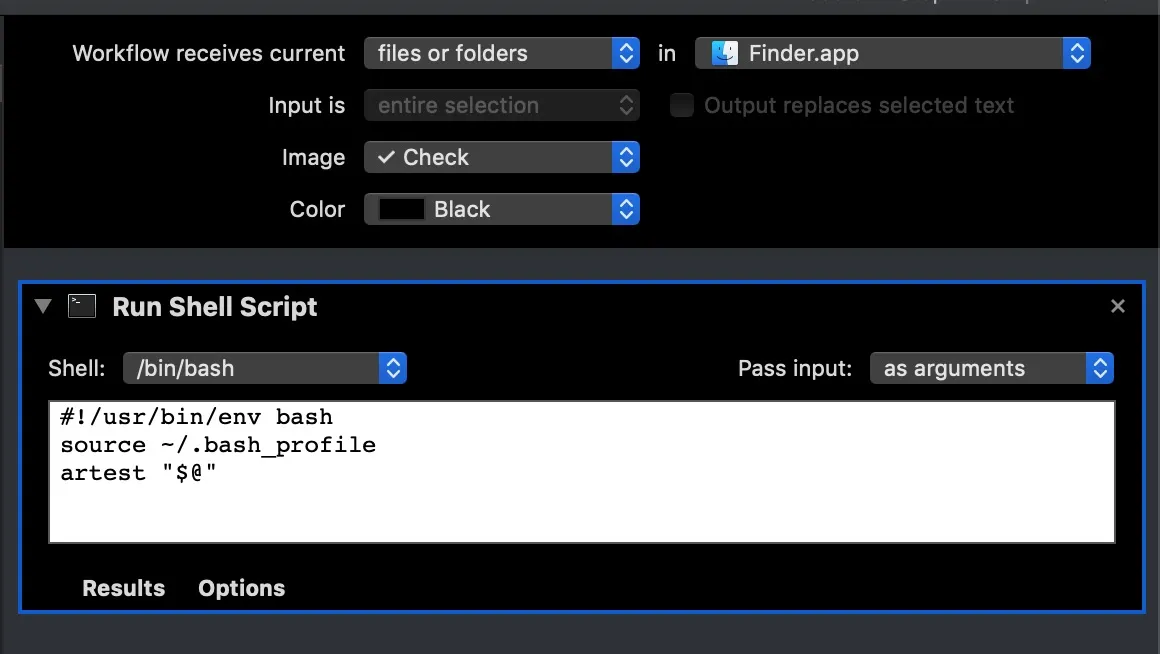 Problem Automator shell script