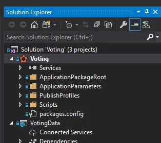 Solution Explorer