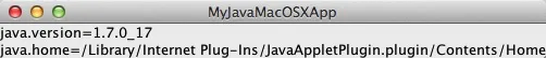 MyJavaMacOSXApp Inline JRE