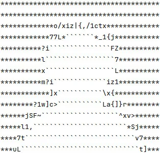 ASCII picture