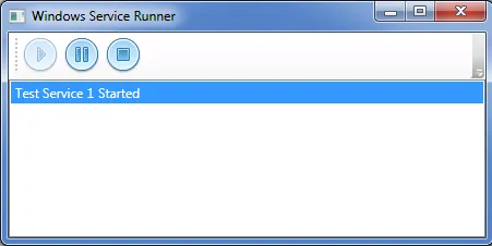 Image of the runner GUI