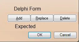 Delphi控件周围有白色边框
