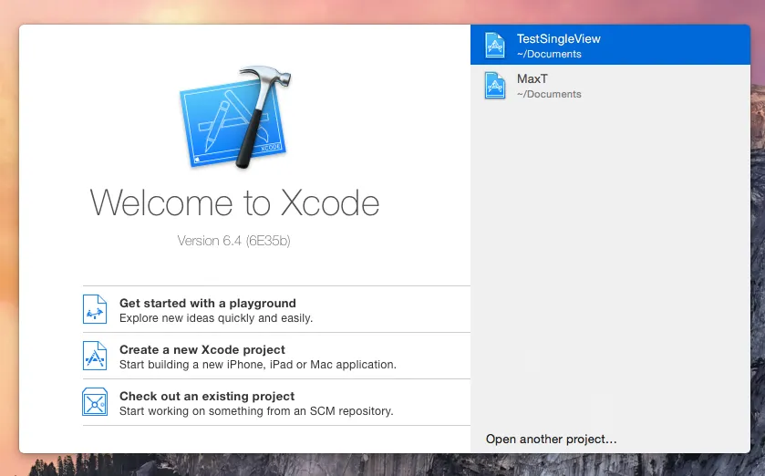 Xcode 6.4