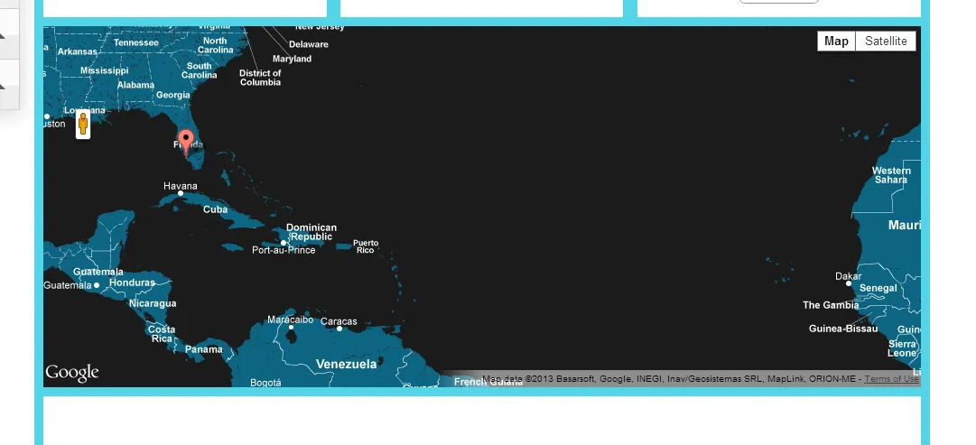 How Google Maps looks after resize