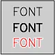 varying font weights