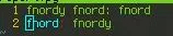 fnordy fnord then fnord