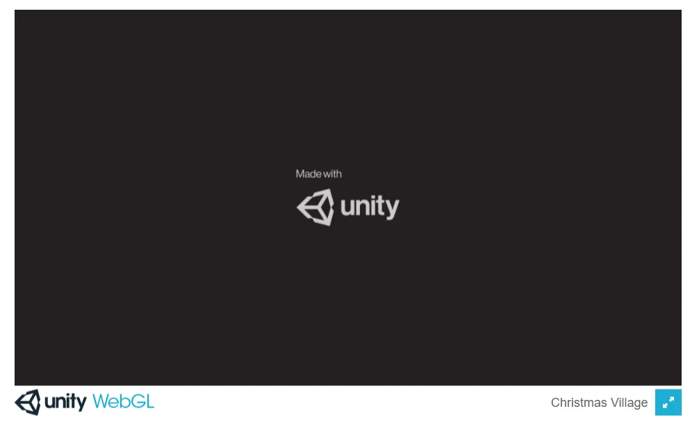 Unity default WebGL build