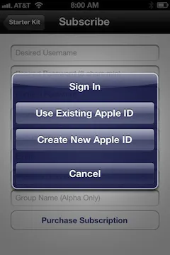 Use Existing ID