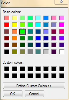 ChooseColor Dialog