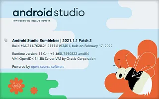 Android Studio Bumblebee 2021.1.1 Patch 2