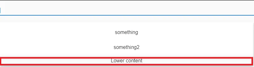 lower content