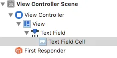 Normal Text Field Cell