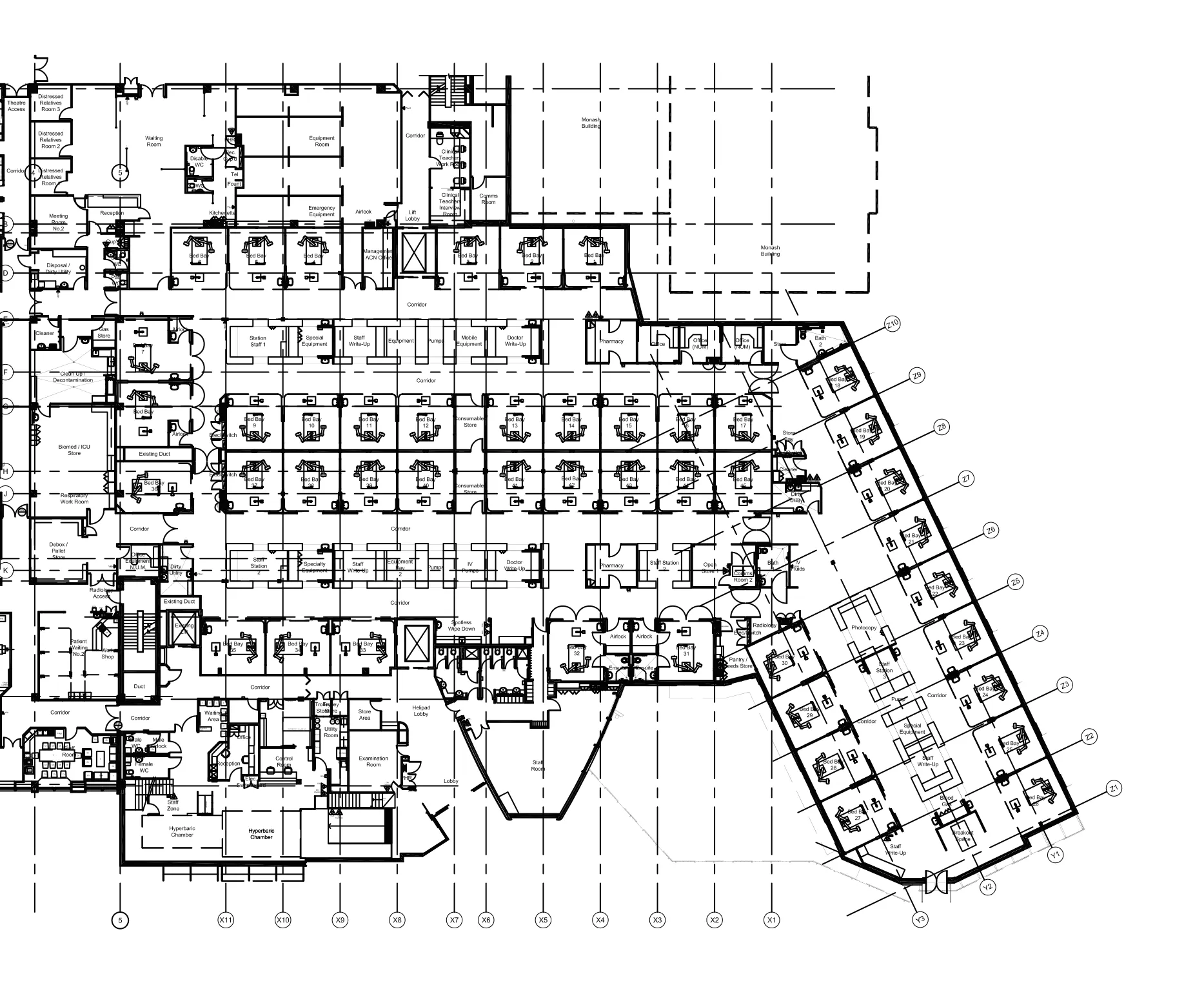 ICU Floor Plan