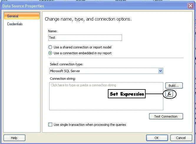 DataSource Setup