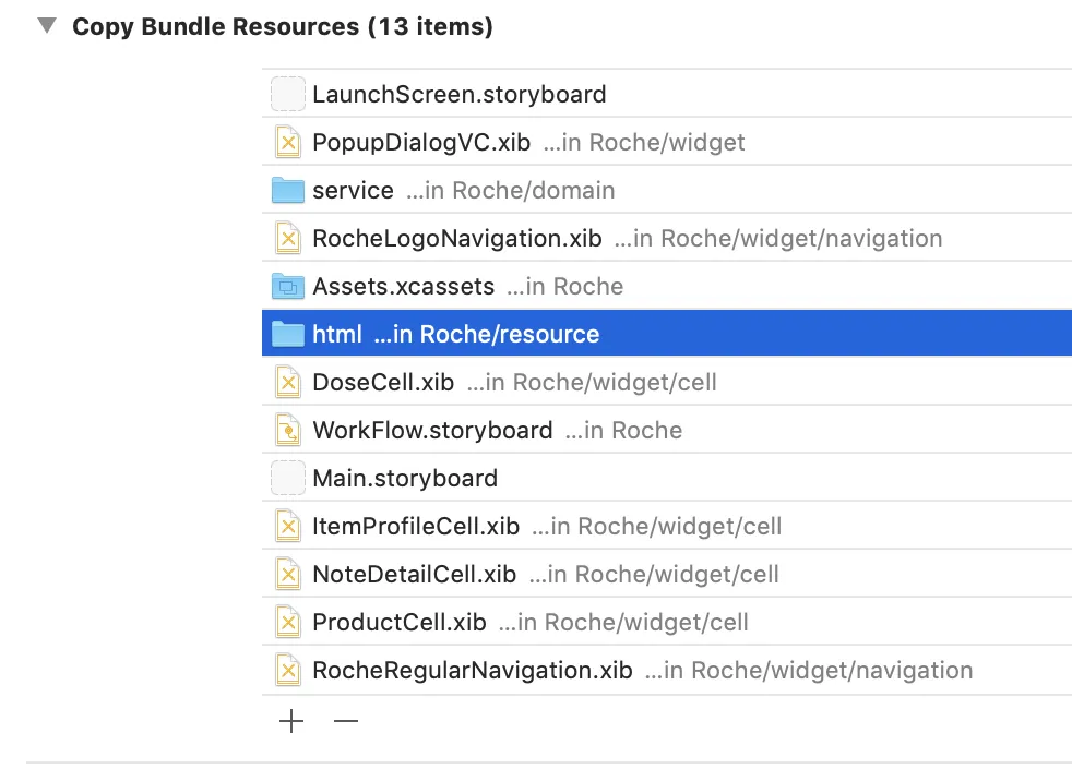 Project -> Target -> Build Pharse -> Copy Bundles Resource