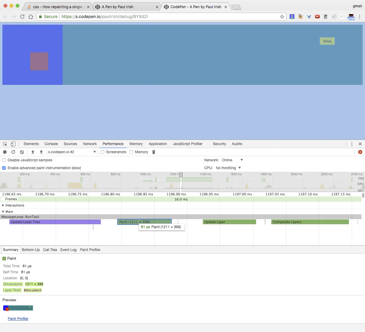 Chrome Paint analysis 1