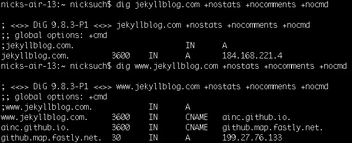 Domain info for www.jekyllblog.com
