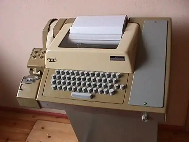 teletype writer