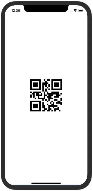 QR Code Screenshot