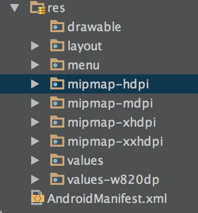 Android Mipmap?