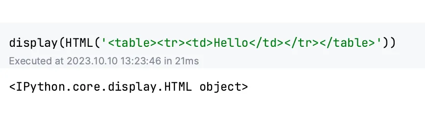 Invalid case, html is not rendered