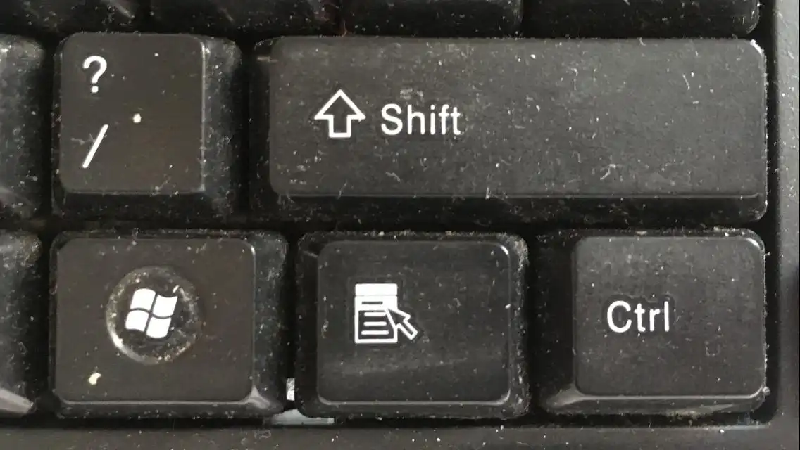 context key button on some keyboards