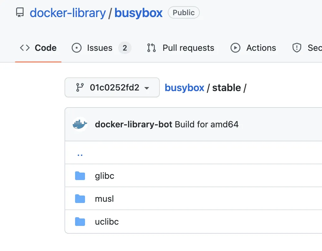 busybox dockerfile