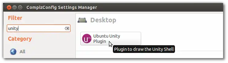 Ubuntu Unity plugin