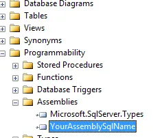 Browsing to assembly
