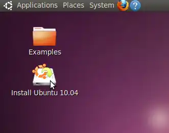 Install Ubuntu Icon