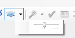 Combined Check button with split drop-down