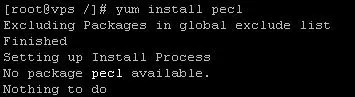 yum install pcl