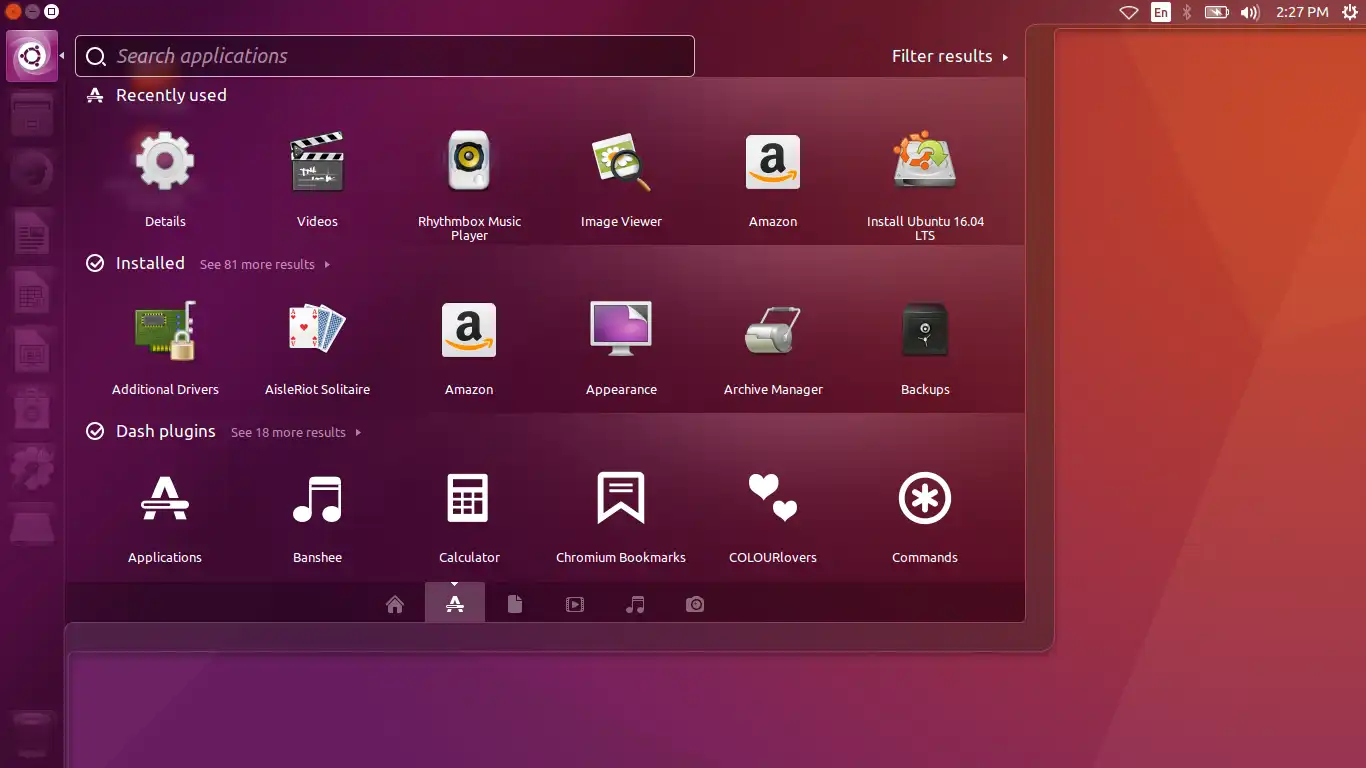 Ubuntu 16.04LTS上的Unity 7.4