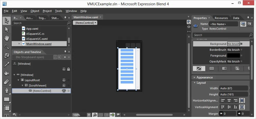 Blend screenshot with the main window open for editing
