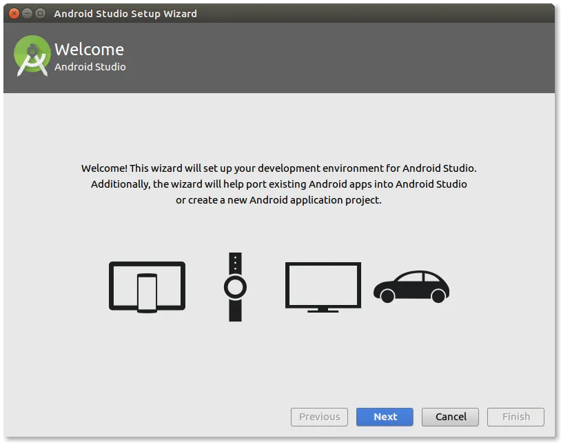 Android Studio Setup Wizard