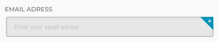 input triangle corner without border radius