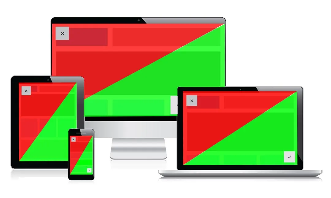 responsive triangle