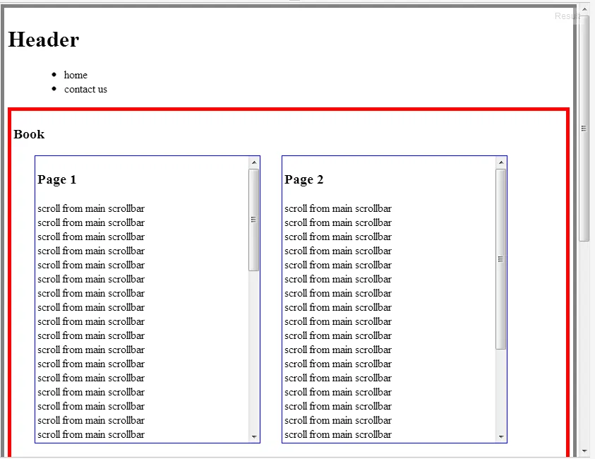 layout structure