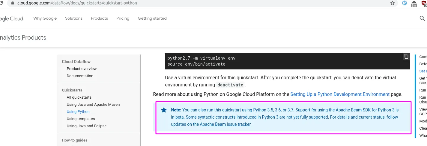 data flow mentioning 3.7