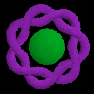 example image consisting of 14,000 circles