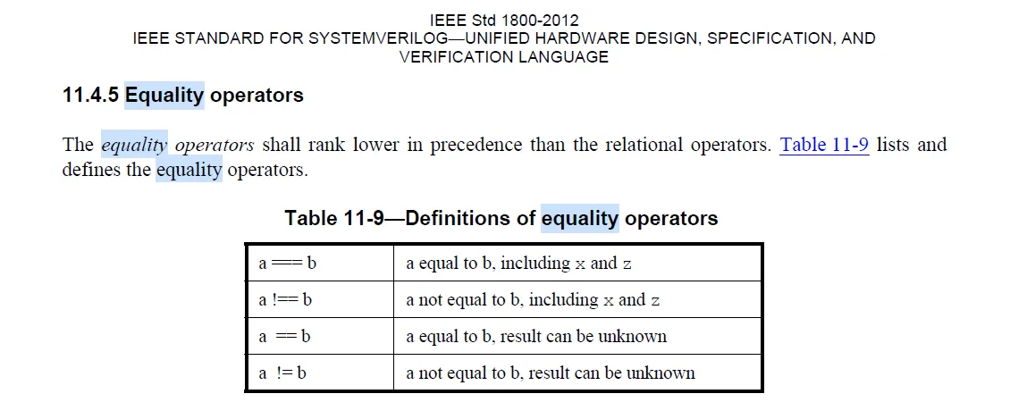 systemverilog参考快照